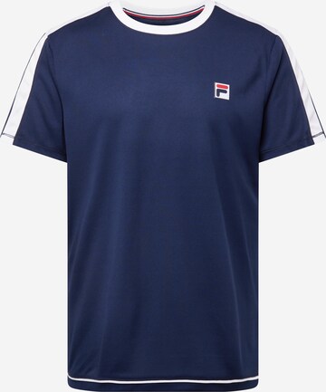 T-Shirt fonctionnel 'Elias' FILA en bleu : devant