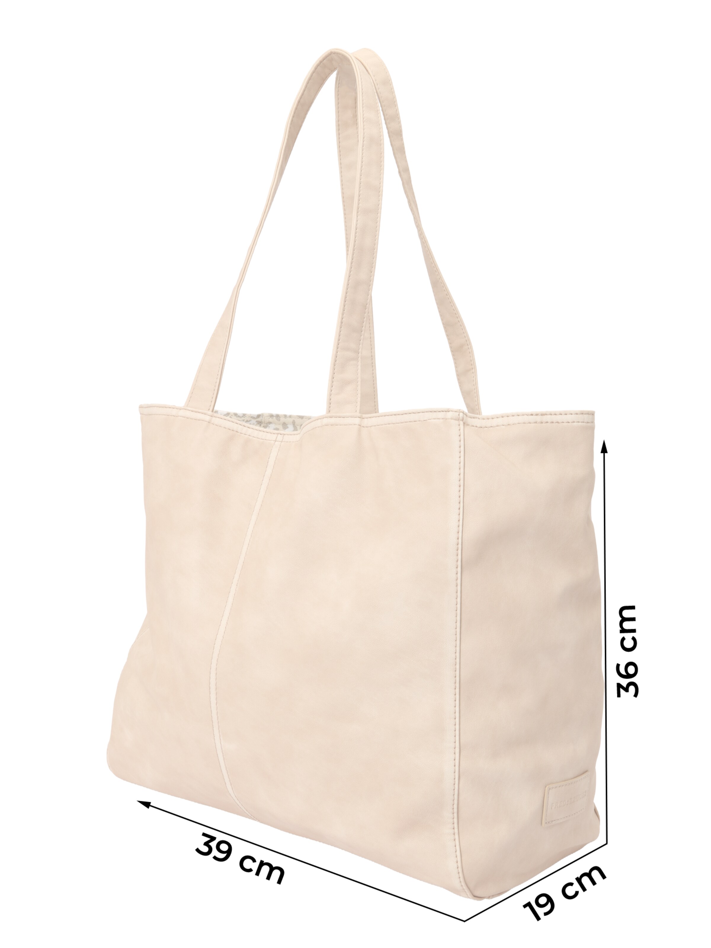 FREDsBRUDER Nákupní taška 'Just What I Take' – béžová