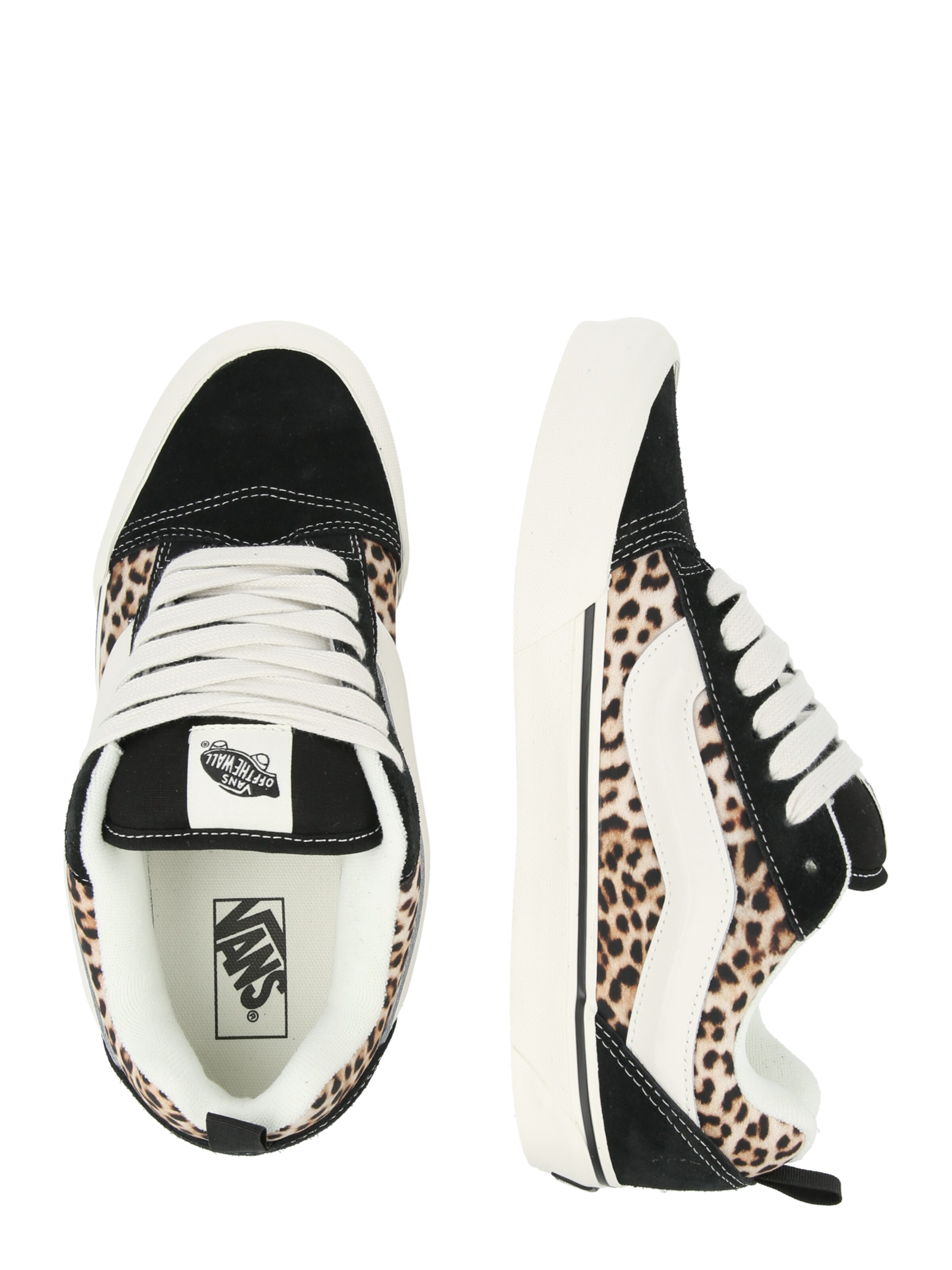 VANS Rövid szárú sportcipők 'Knu Skool' - fekete