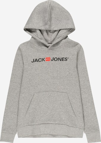 Felpa di Jack & Jones Junior in grigio: frontale