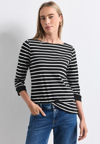 STREET ONE Shirt in Black: front