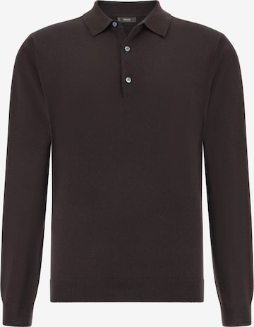 T-Shirt Boggi Milano en marron : devant