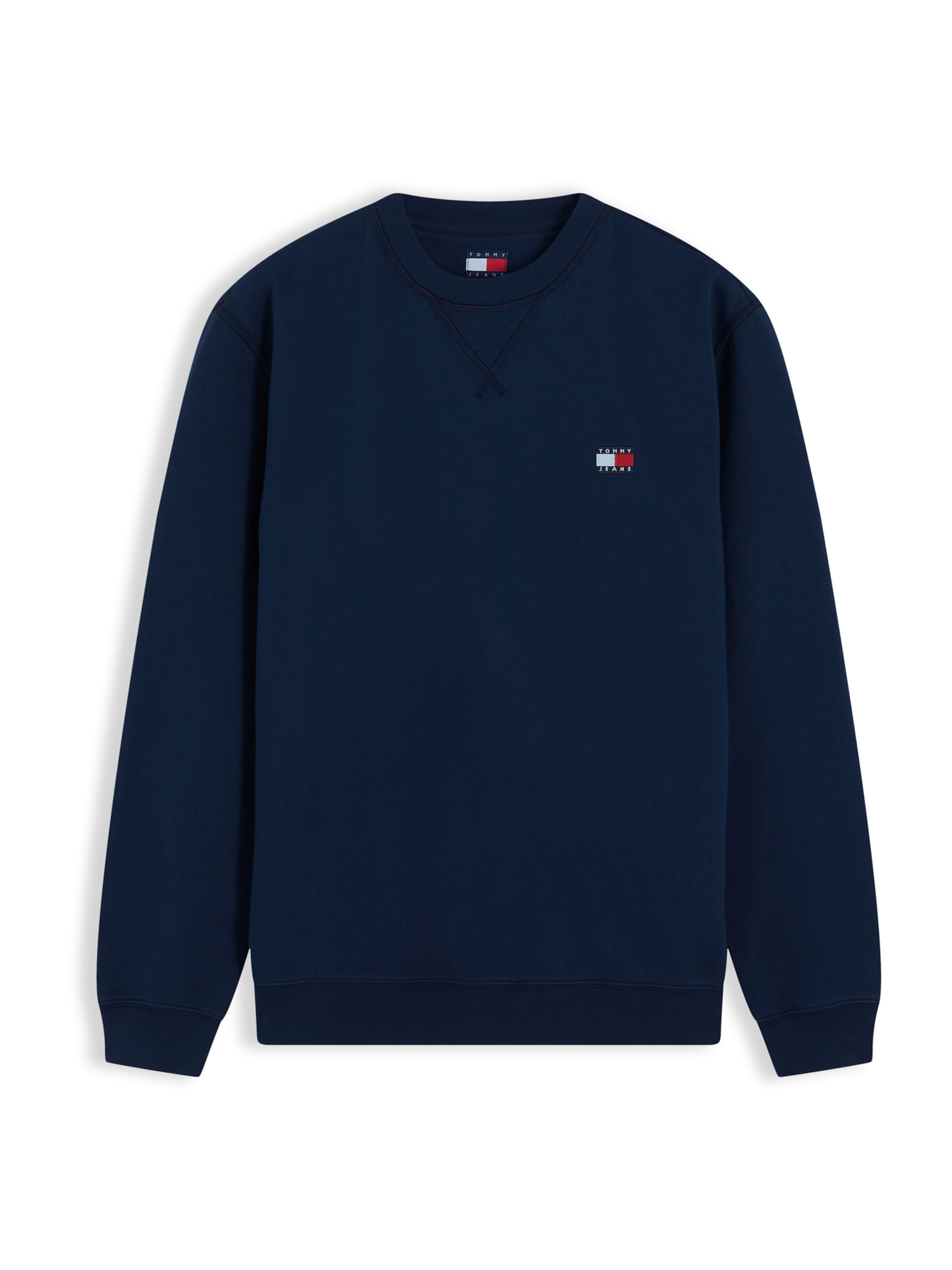 Sweat-shirt Tommy Jeans en bleu : devant