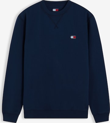 Sweat-shirt Tommy Jeans en bleu : devant