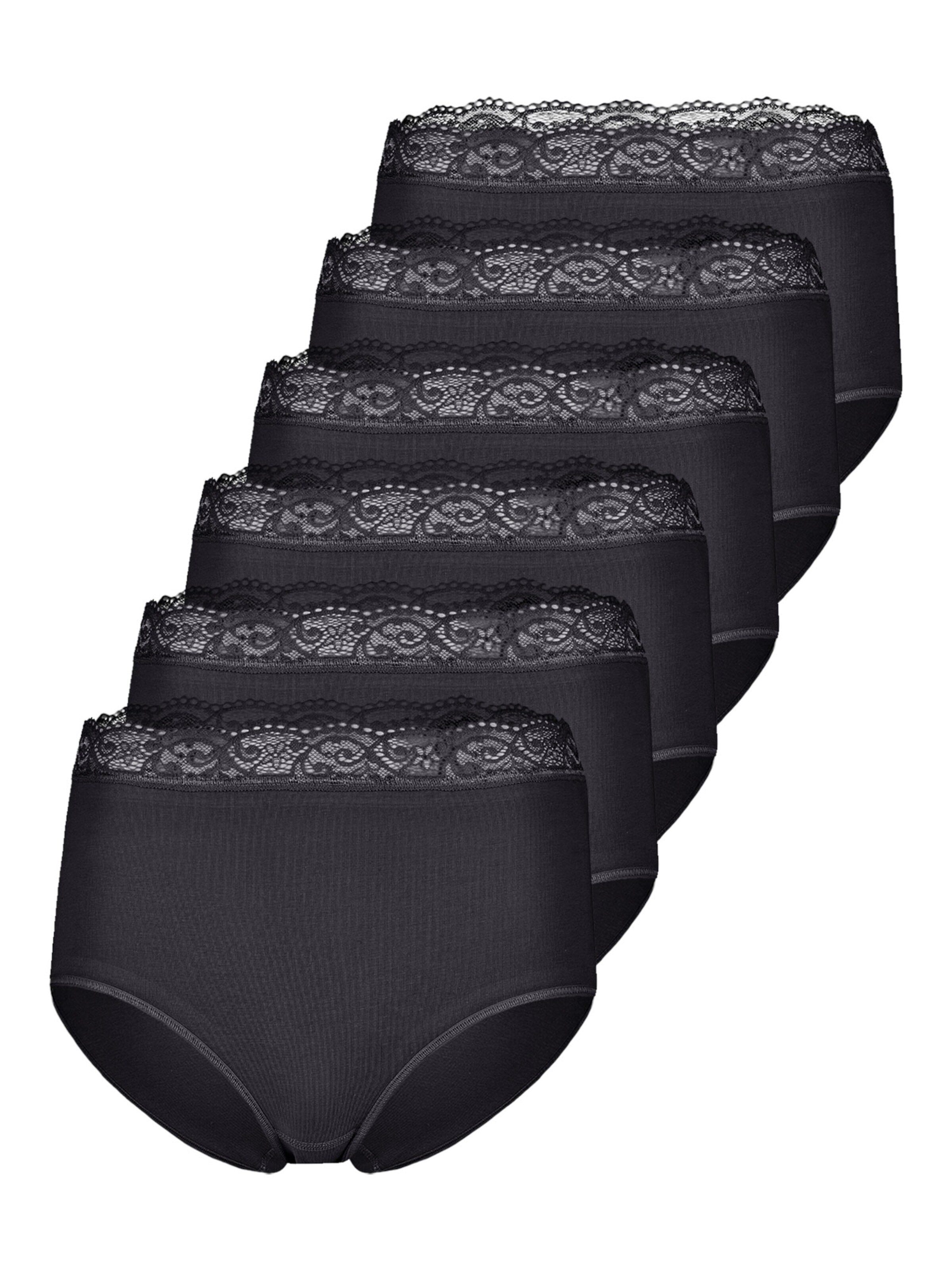Nina von C. Panty 'Slipboutique' in Black: front