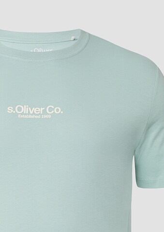 s.Oliver Men Tall Sizes Shirt in Grün
