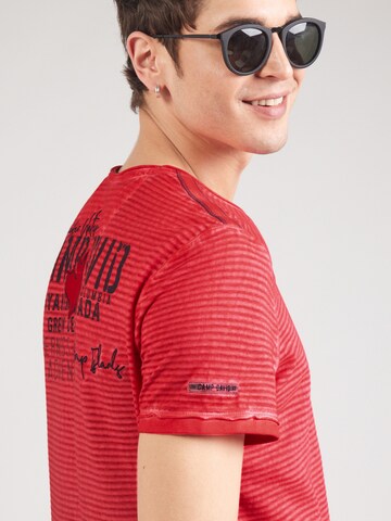 CAMP DAVID Shirt in Red