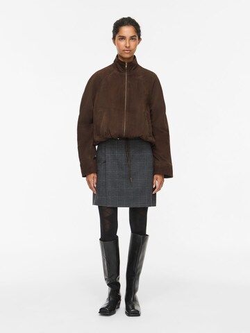 Veste mi-saison ROUGE EDIT en marron
