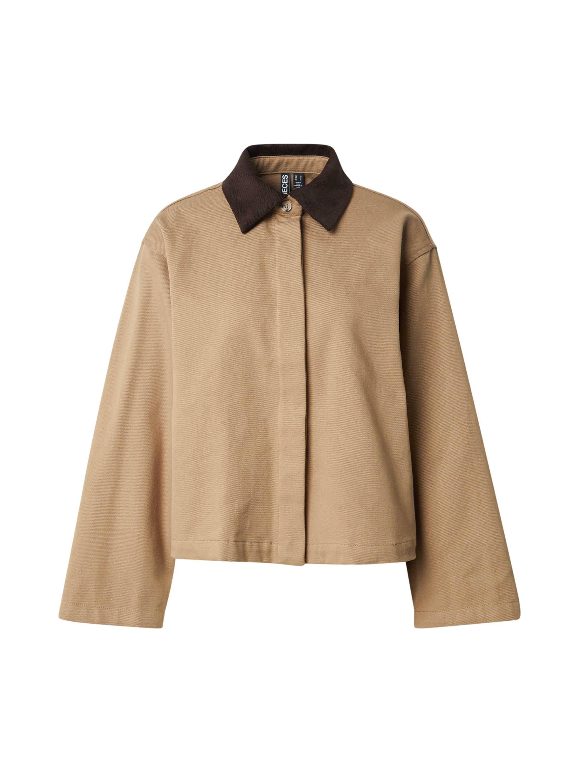 PIECES Overgangsjakke 'PCFemba' i beige: forside