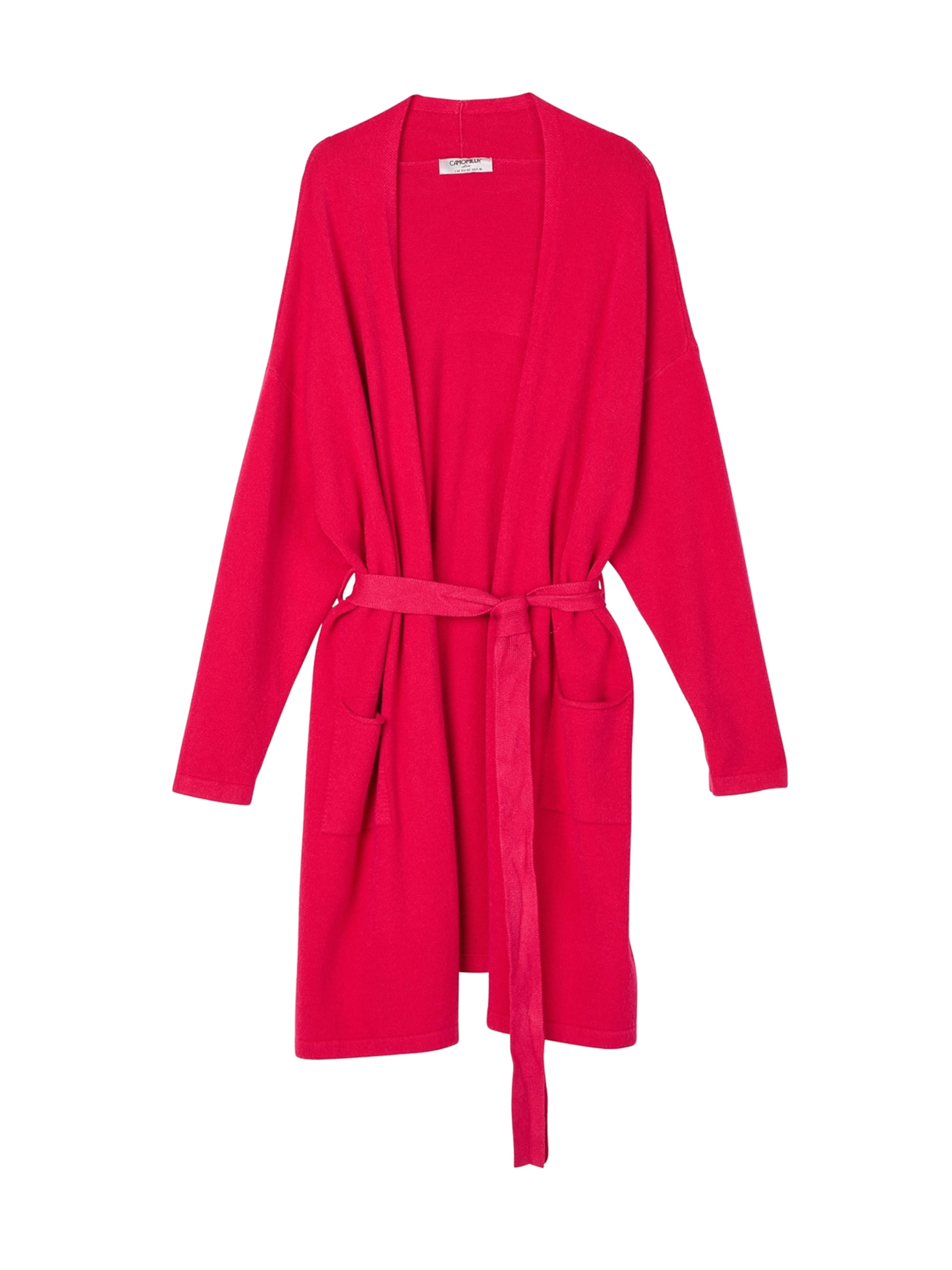 Cappotto in maglia 'Circus' di Camomilla Italia in rosso: frontale