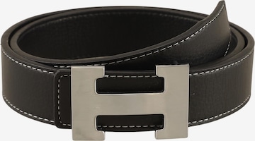 Carlo Colucci Gürtel One Size in Schwarz: Vorderseite