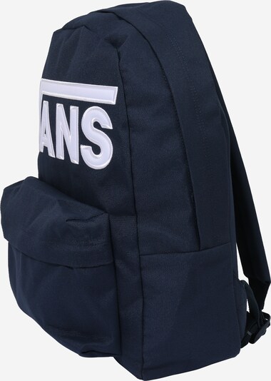 VANS Rugzak 'Old Skool III' in de kleur Marine / Wit, Productweergave
