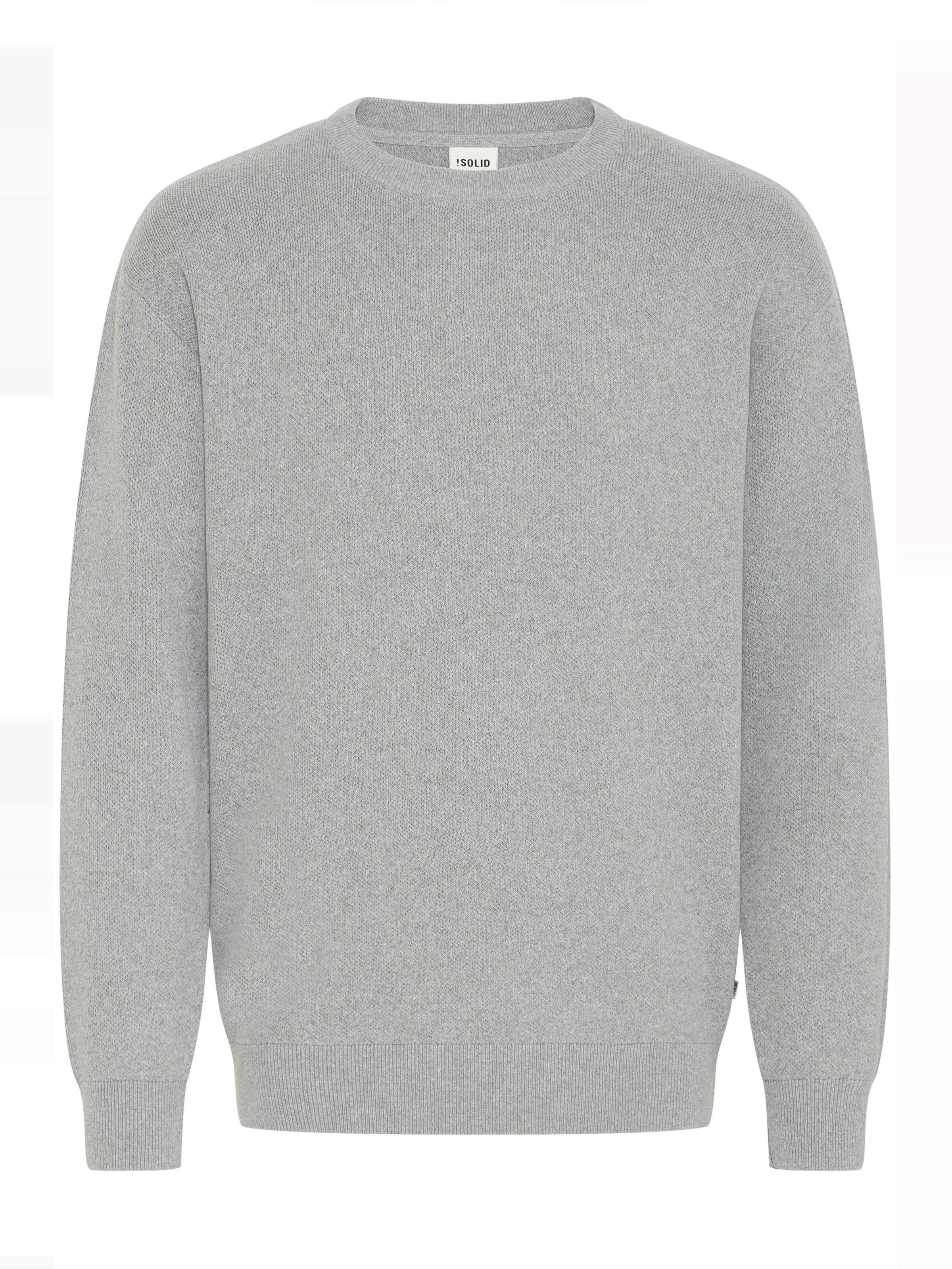 !Solid - Jersey 'SDFinnetado' en gris: frente