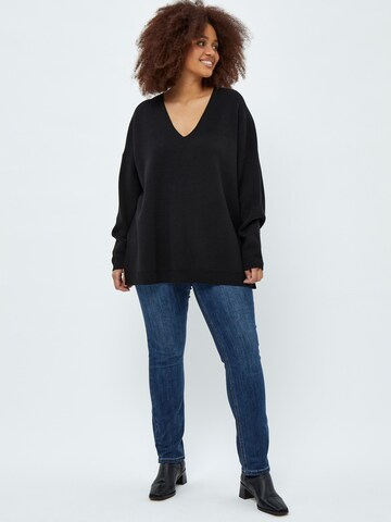 Pull-over 'Rosalia' Peppercorn en noir
