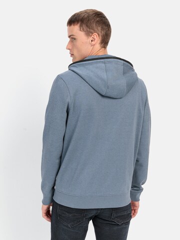 CAMEL ACTIVE Zip-Up Hoodie in Blue