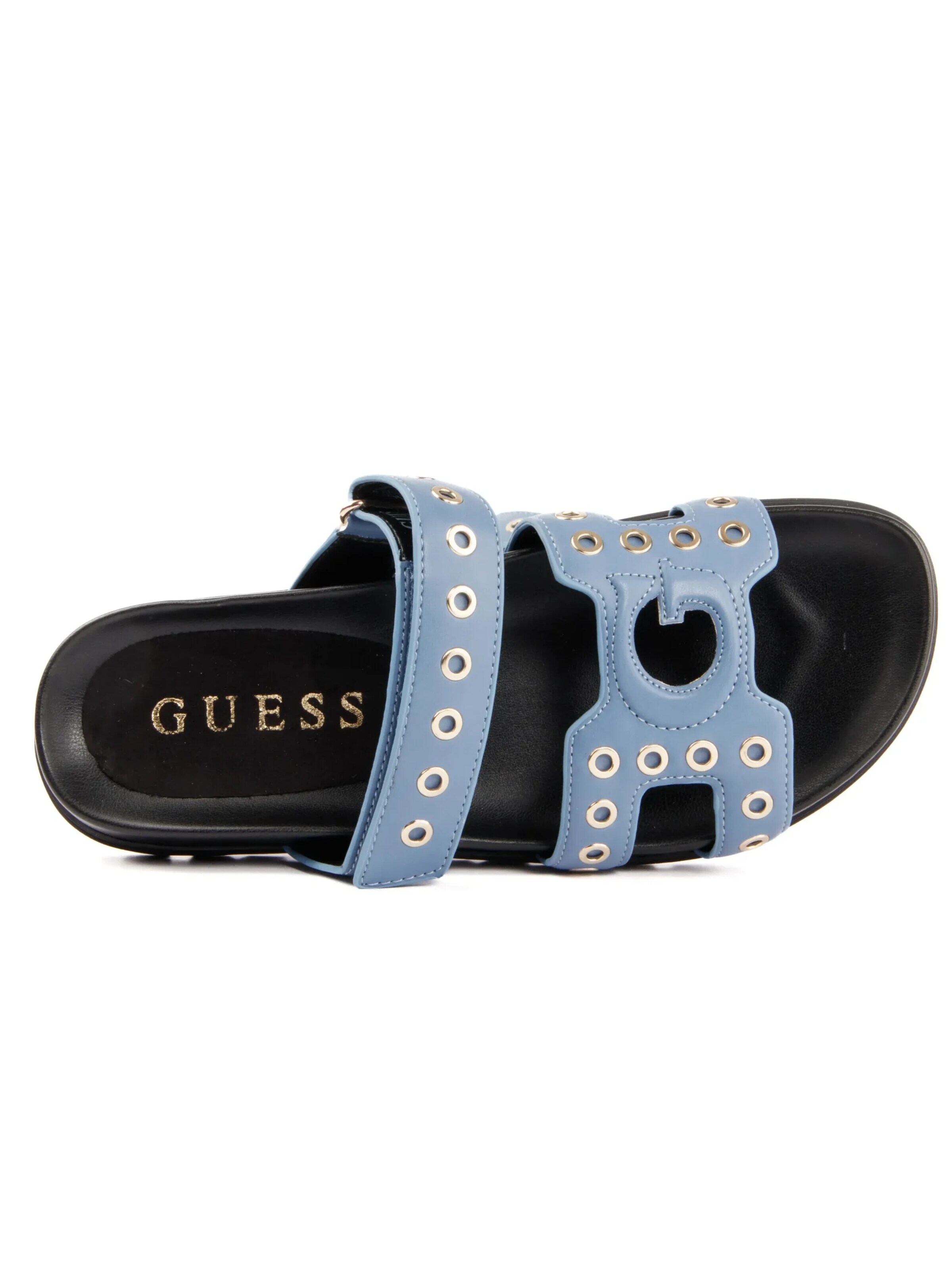 GUESS Strand-/badschoen 'Signature' in Blauw