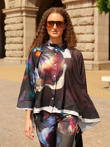 JIORO Tuniek 'VIOLET' in Zwart