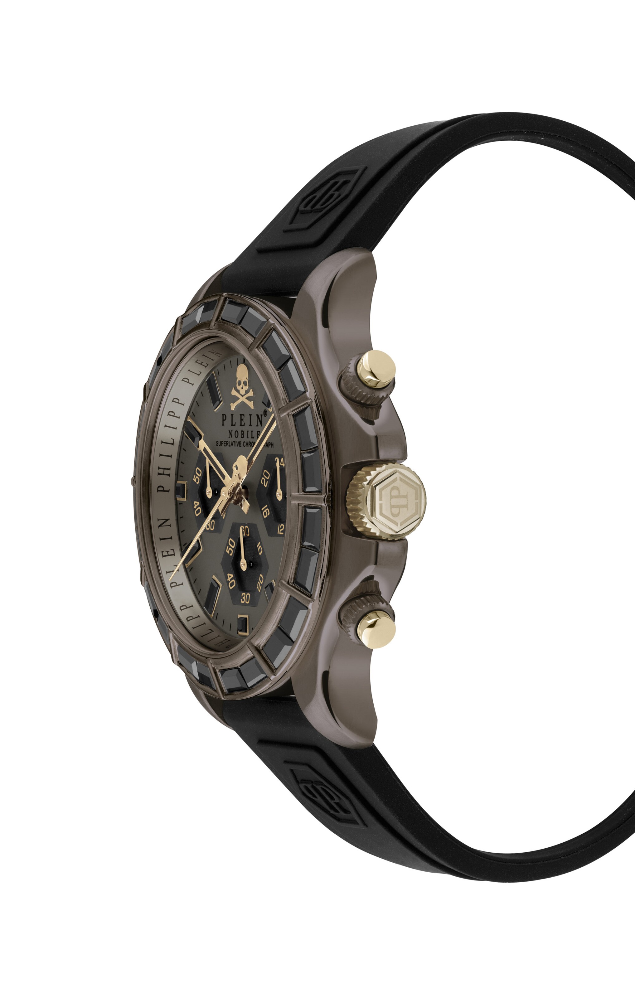 Philipp Plein Watches Analoog horloge 'Nobile Racing' in Zwart