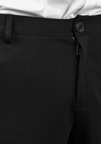 BLEND Regular Chinoshorts 'Codie' in Schwarz