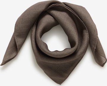 Écharpe 'Woolbal' Matinique en marron : devant