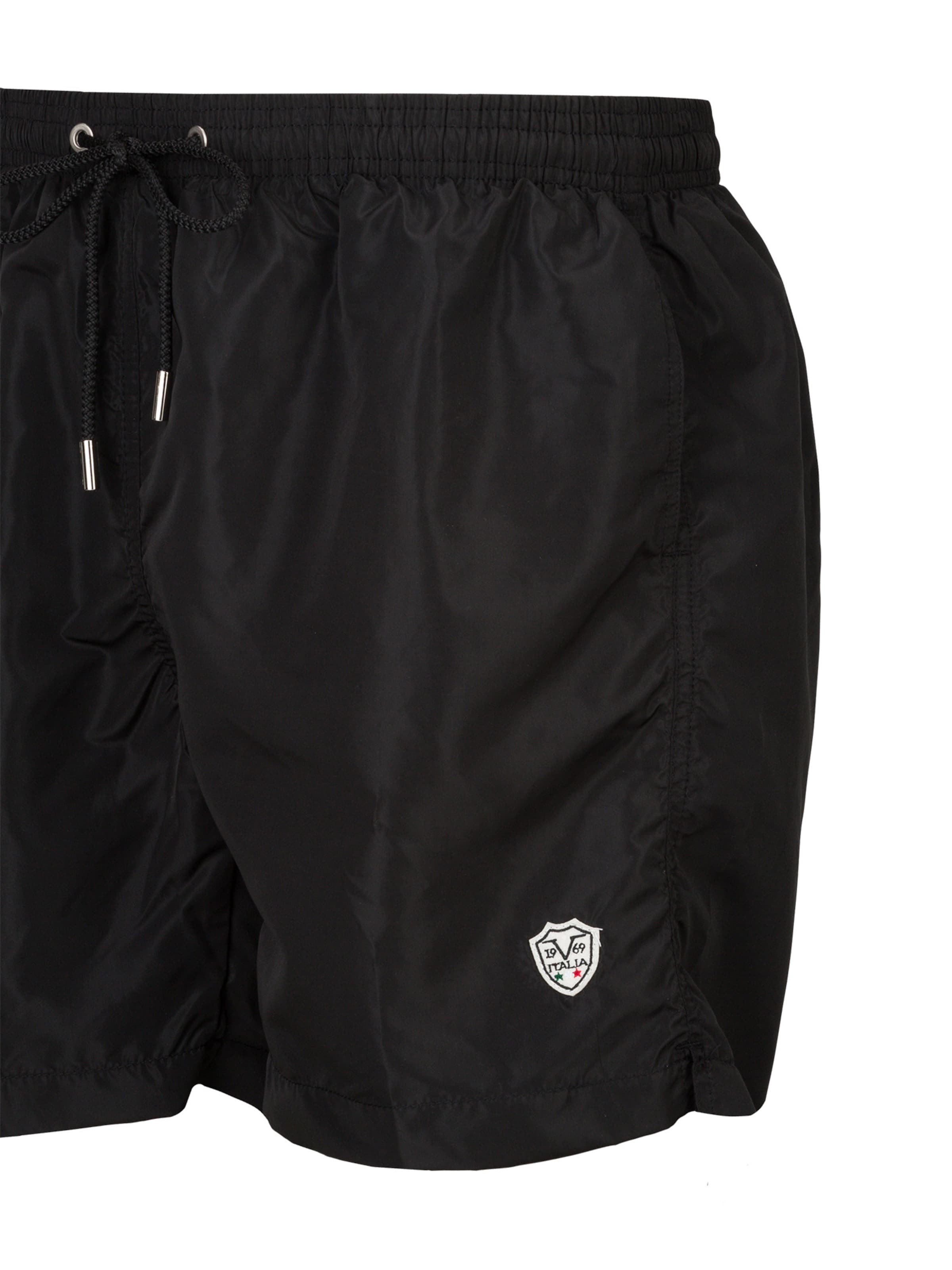 Shorts de bain 'Siro Basic' 19V69 ITALIA en noir