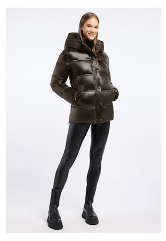 Frieda & Freddies Winter Jacket in Brown