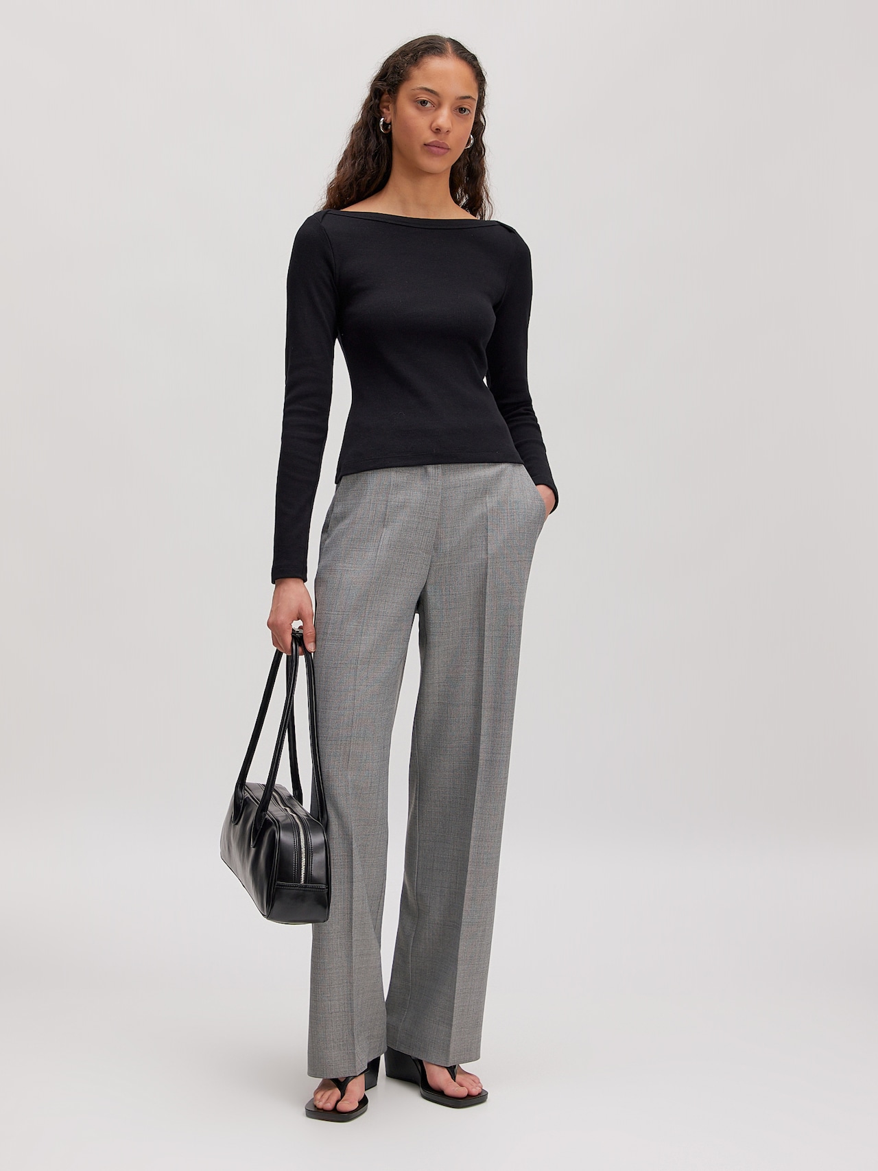 EDITED Shirt 'Betsy' Zwart