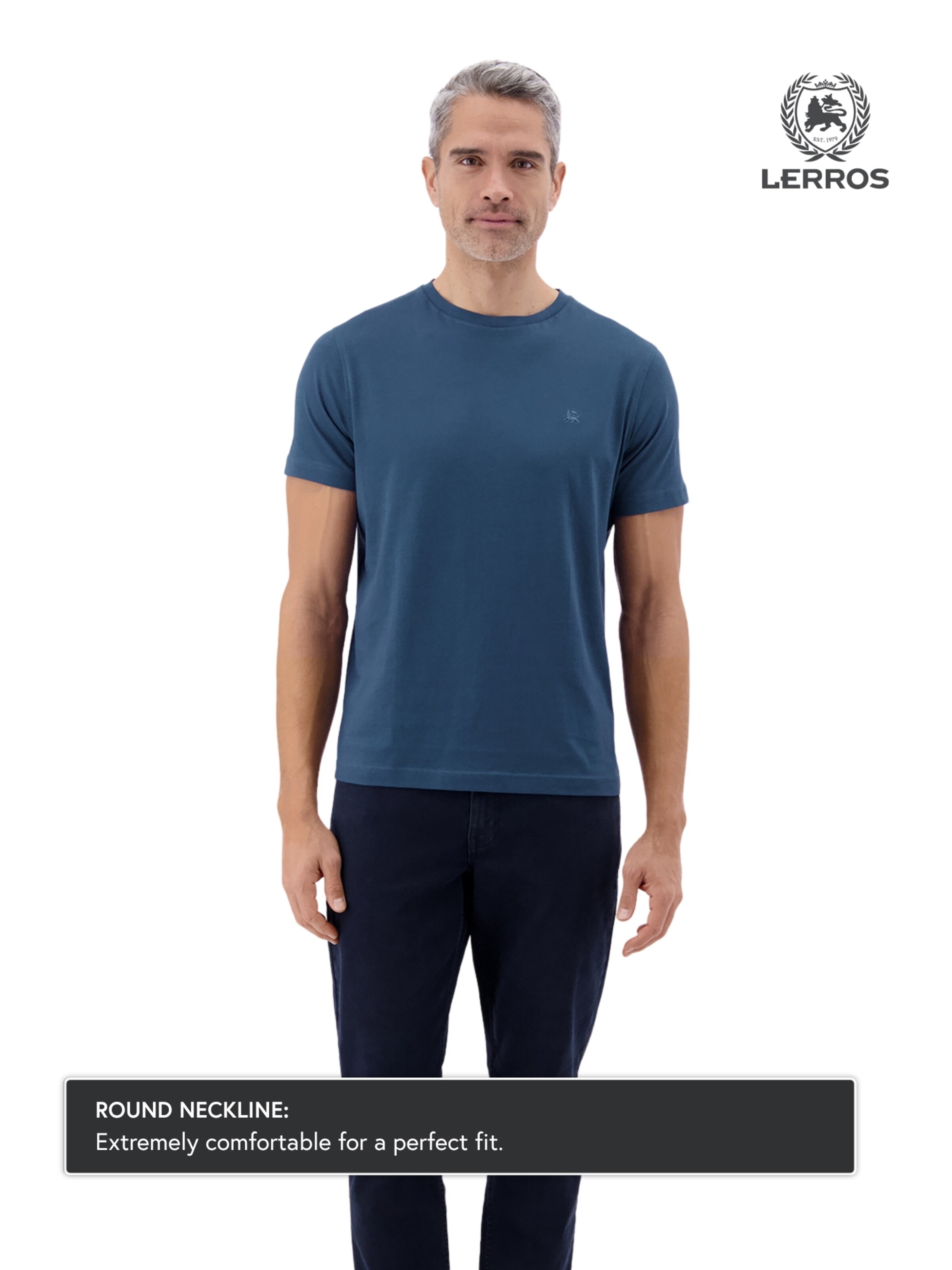 LERROS Shirt in Blue