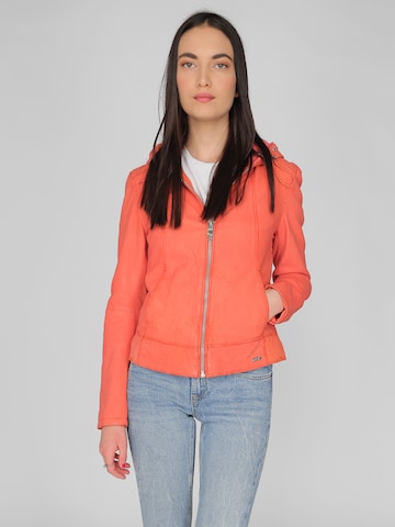 Maze Between-Season Jacket 'Donie' in Orange: front