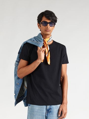 Vintage Industries Shirt 'Fraser' in Black: front