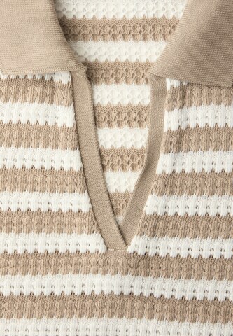 STREET ONE Pullover in Beige