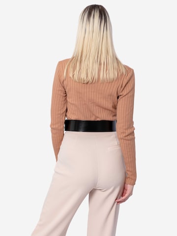 Haute Cuir Riem 'Myrrha' in Zwart