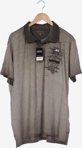 CAMP DAVID Shirt in XXXL in Grey: front