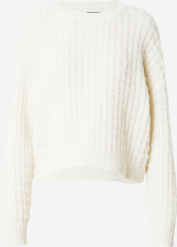 Pull-over 'VELINA' VERO MODA en beige : devant