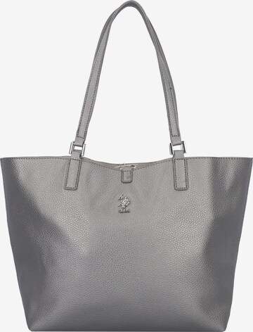 U.S. POLO ASSN. Shopper in Silber: predná strana