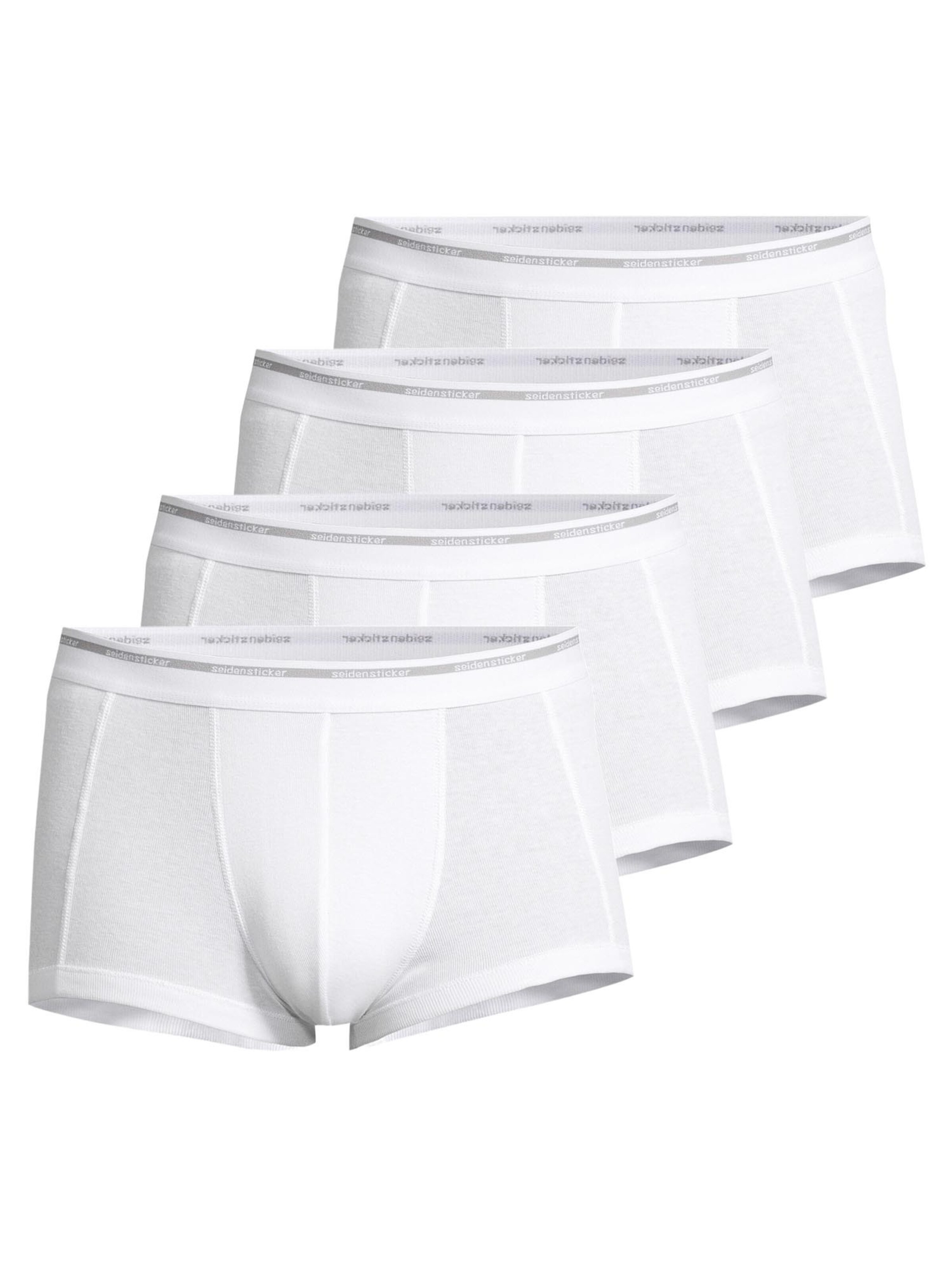 SEIDENSTICKER Boxer shorts 'Modern Basic' in White: front