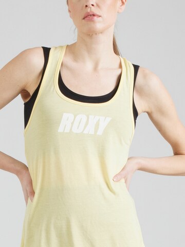 Top sportivo 'EVD FLOW' di ROXY in giallo