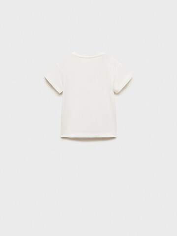 MANGO KIDS Tričko 'GREAT' - Biela