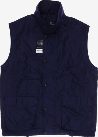 MILESTONE Vest in L-XL in Blue: front