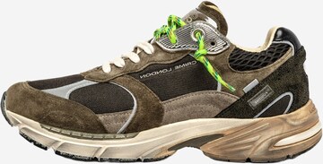 Baskets basses 'Fugitive 9094' Crime London en vert : devant