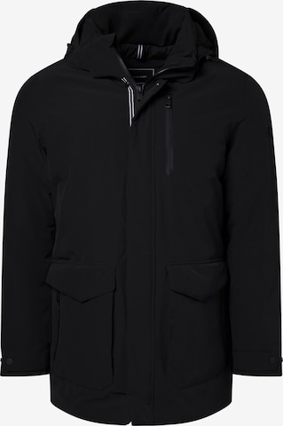 PIERRE CARDIN Winterjas in Zwart: voorkant