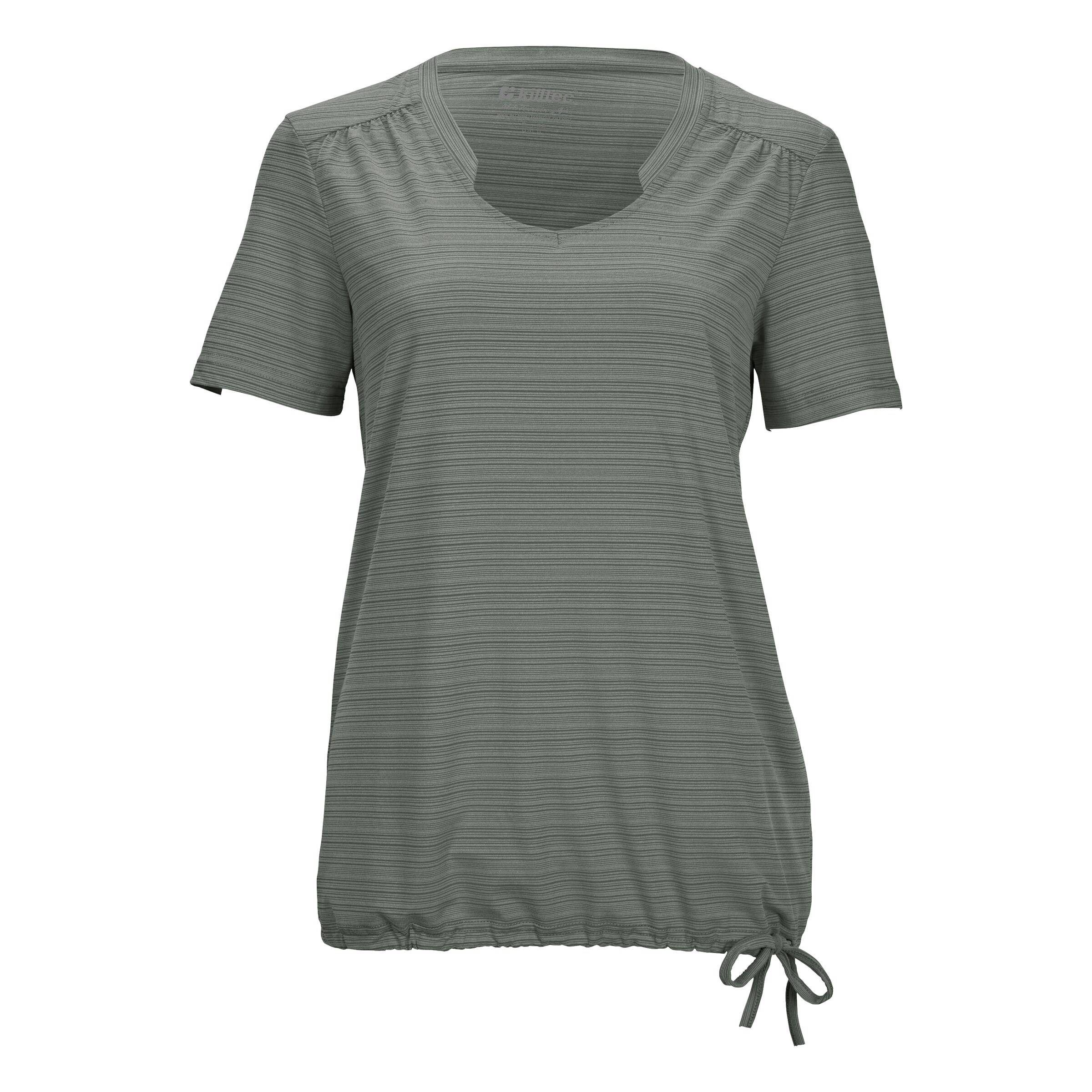KILLTEC Performance Shirt in Grey: front