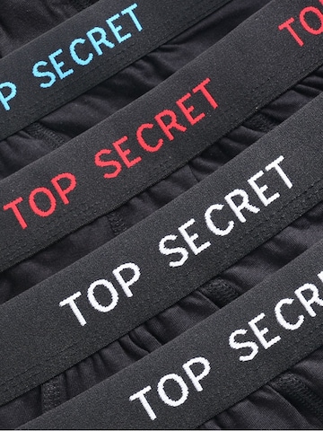 Top Secret Boxershorts in Zwart
