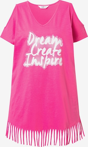 T-shirt Angel of Style en rose : devant