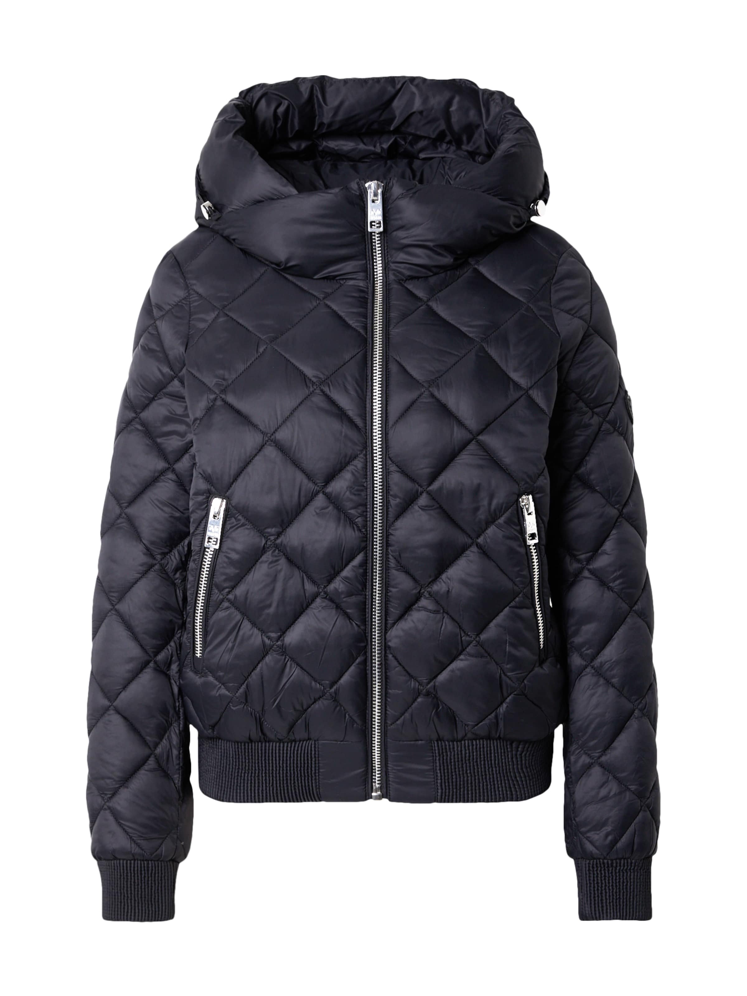 Veste mi-saison 'Piya' 19V69 ITALIA en noir : devant