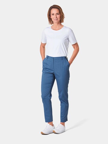 Goldner Regular Bügelfaltenhose ' Anna' in Blau