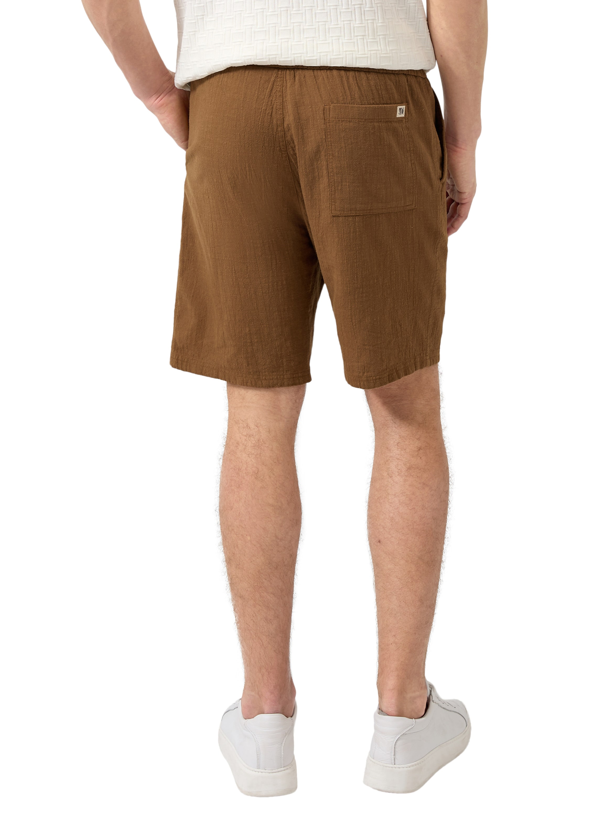 s.Oliver Regular Shorts 'Detroit' in Braun
