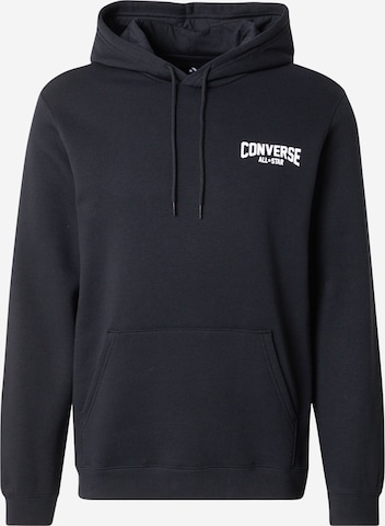 CONVERSE Felpa RETRO CHUCK in Nero ABOUT YOU