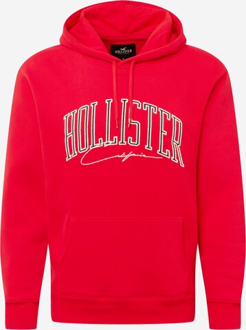 HOLLISTER Sweatshirt in Rot: front