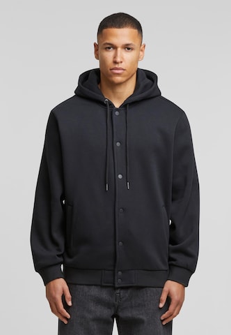 Giacca di felpa di Urban Classics in nero: frontale
